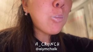 Aiymchalk/Пленный Новый Оскол в Крошке/Мокрый пленный мел Красавчик/Волоконовка в пасте/ASMR 🍹🍢