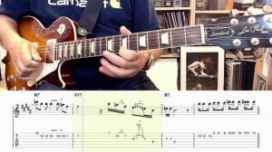 Blues Albert King Style (tab,backing track)