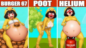 Майнкрафт Строительство: БУРГЕРЫ СЕСТРЫ ГУГУ ГАГА vs ПЕРДЕЖ vs ГЕЛИЙ!!!