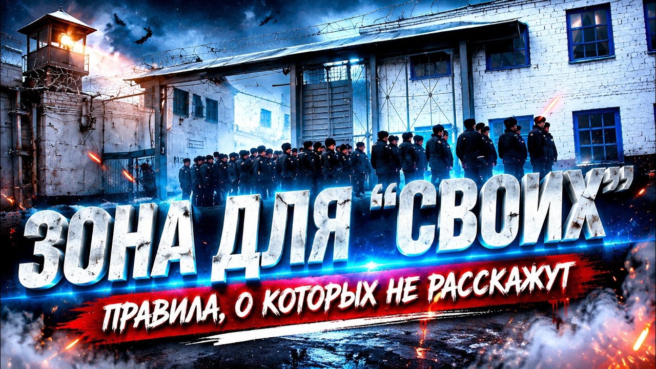 Зона Для Ментов ⚫ КАК Сидят Бывшие Сотрудники в Тюрьме
