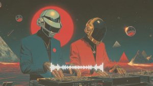 Daft Punk Space Pyramid Bounce🪩🤖 ｜ Chill Disco, Electro Funk, French House Playlist