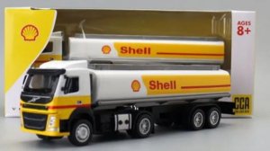 Металлический бензовоз Volvo в масштабе 1:50