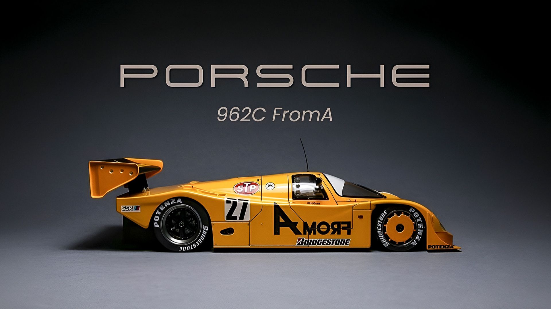 PORSCHE 962C - HASEGAWA (1:24 FULL BUILD)