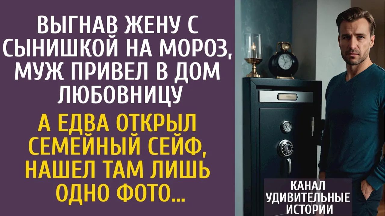 Истории из жизни Выгнав жену с сынишкой на мороз, муж привел в дом любовницу… А едва открыл сейф… смотреть онлайн