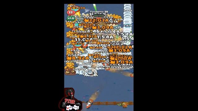 Worms Incoming | Обзор игры: прохождение 25 волны, подземелья, турнир Strategy Android   @yt3r