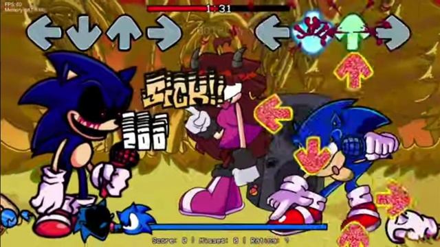 fnf too slow encore Sonic. exe vs reboot Sonic смотреть онлайн