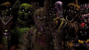 Five Nights at Freddy 3 - полное прохождение - хорошая концовка - без комментариев - русская озвучка