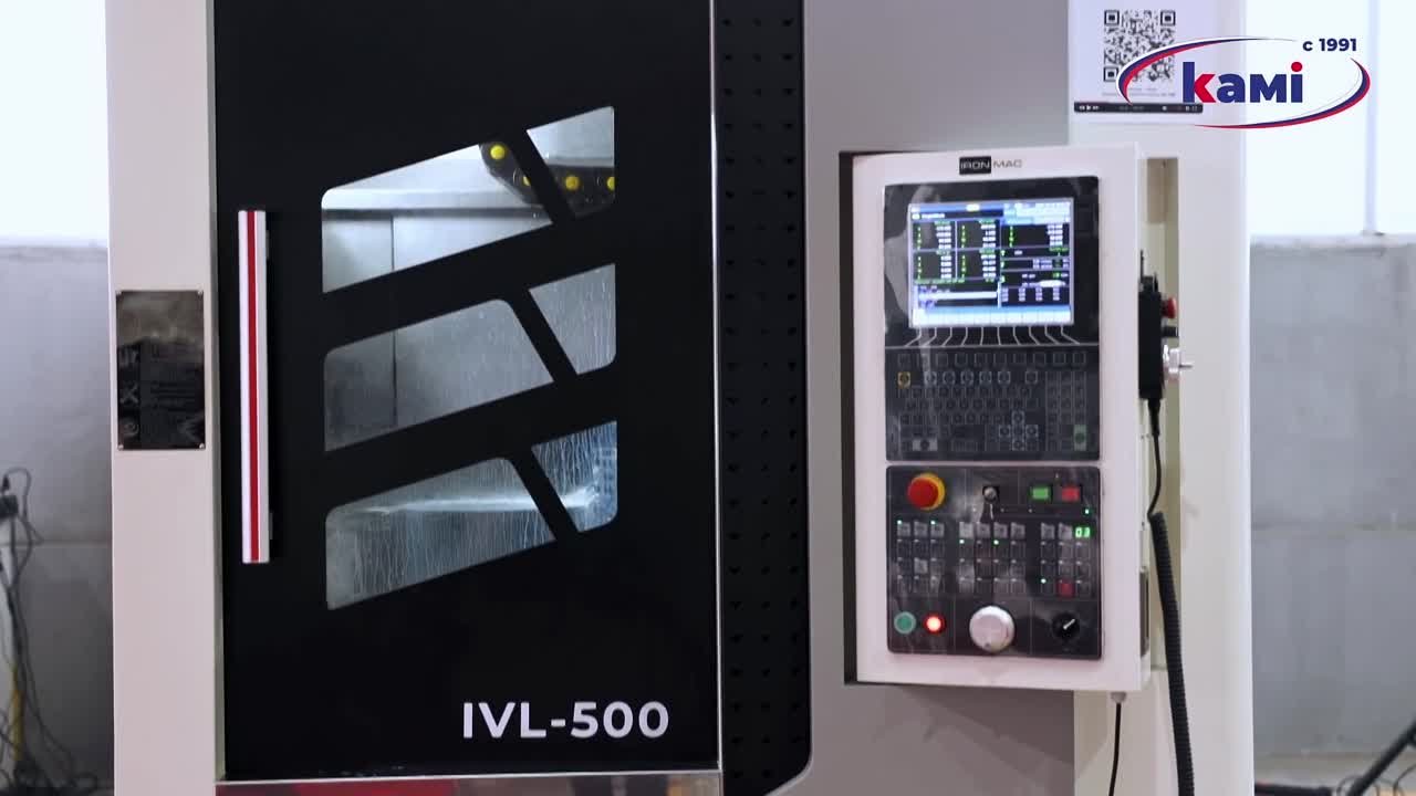 Краткий обзор Вертикального токарного станка с ЧПУ IRONMAC IVL 500 HCNC смотреть онлайн
