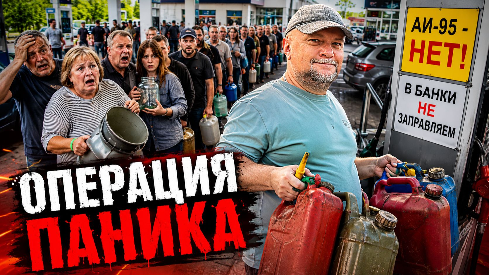 БЕНЗИНОВАЯ ПАНИКА! Кто и как запускает топливный коллапс России? смотреть онлайн