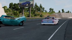 Автомобили против гигантской выпуклой ямы, гигантского лежачего полицейского  ▶️ BeamNG Drive
