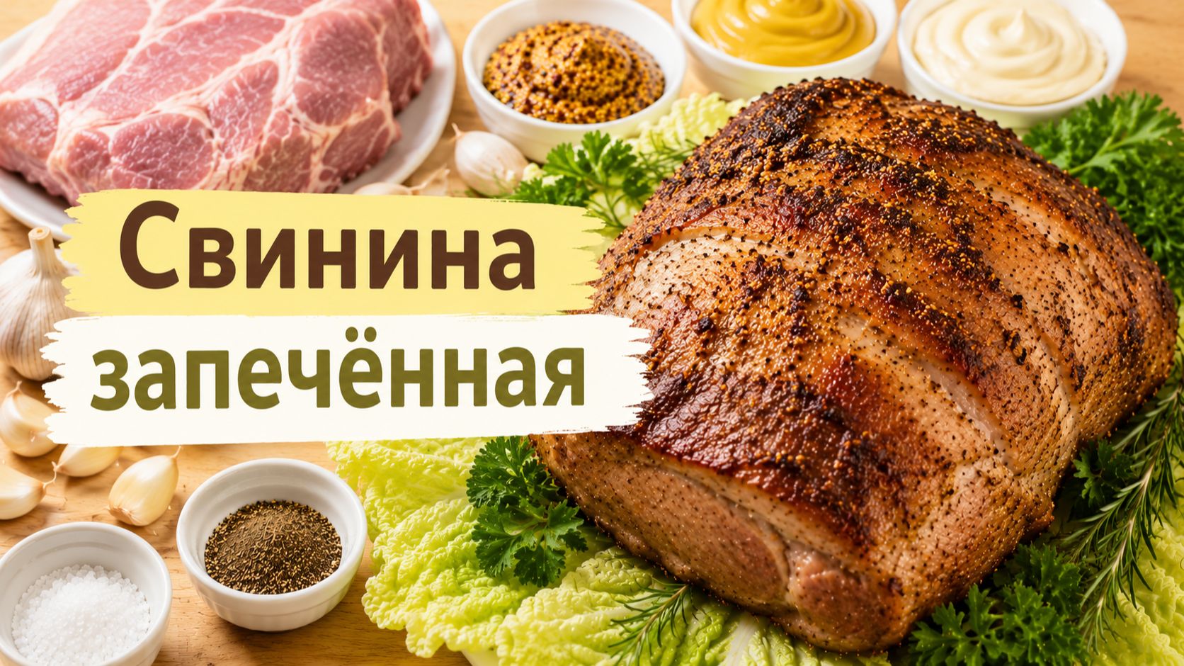 Свинина запеченная