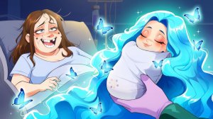 Самая Странная Женщина Родила Самую Идеальную Девочку