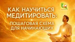Как научиться медитировать: простая схема для начинающих