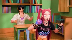 Злая Сестра Руми В Школе! K-Pop Охотницы На Демонов Huntrix Анимация
