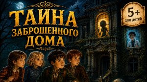 Тайна заброшенного дома | Страшная, но добрая сказка для детей. Аудиосказка.