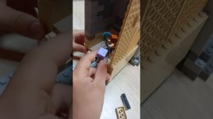 лего майнкрафт самоделка Шахта