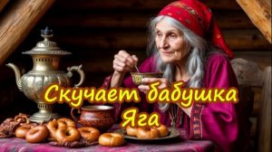 Скучает бабушка Яга. Музыкальный клип.
