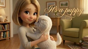 It’s a puppy