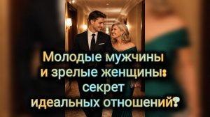 МОЛОДЫЕ МУЖЧИНЫ И ЗРЕЛЫЕ ЖЕНЩИНЫ: СЕКРЕТ ИДЕАЛЬНЫХ ОТНОШЕНИЙ?