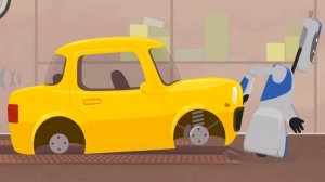 Мультфильм про машинки. Доктор Машинкова, 3D принтер и робот Скрепыш