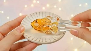 AI ASMR ✨ Делаем стеклянный бунгоппан 🐠✨