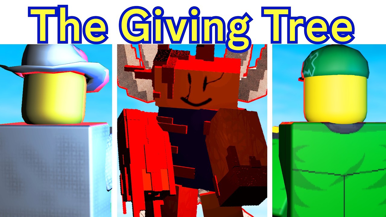 FNF Хоррор-ARG: THE GIVING TREE (Roblox Rochas313) + Кат-сцены с текстом смотреть онлайн