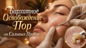 Мягкое удаление сальных пробок и полное очищение кожи в спа-стиле