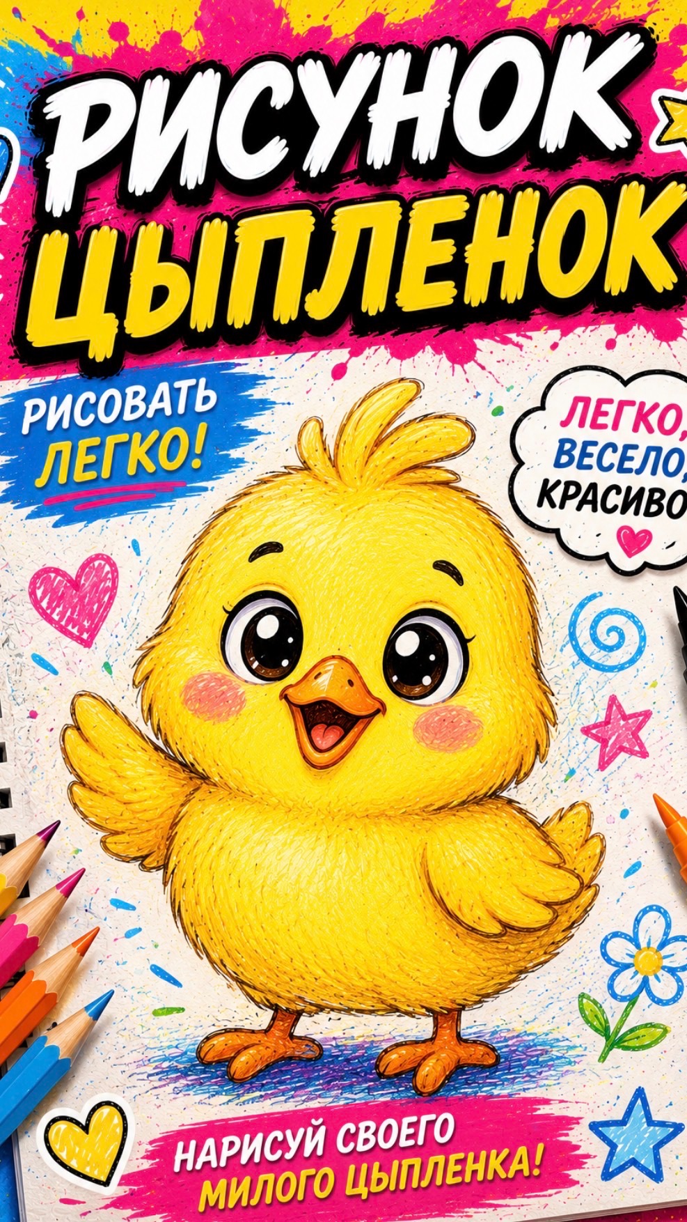Рисунок. Цыпленок смотреть онлайн