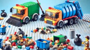 2 Ways To Build AMAZING LEGO Brick Garbage Truck To Clean The Beach # Lego Auto Tech Hack