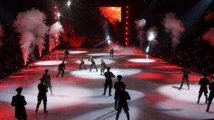 Ледовый спектакль «Дневник памяти» показали в Москве в День памяти и скорби