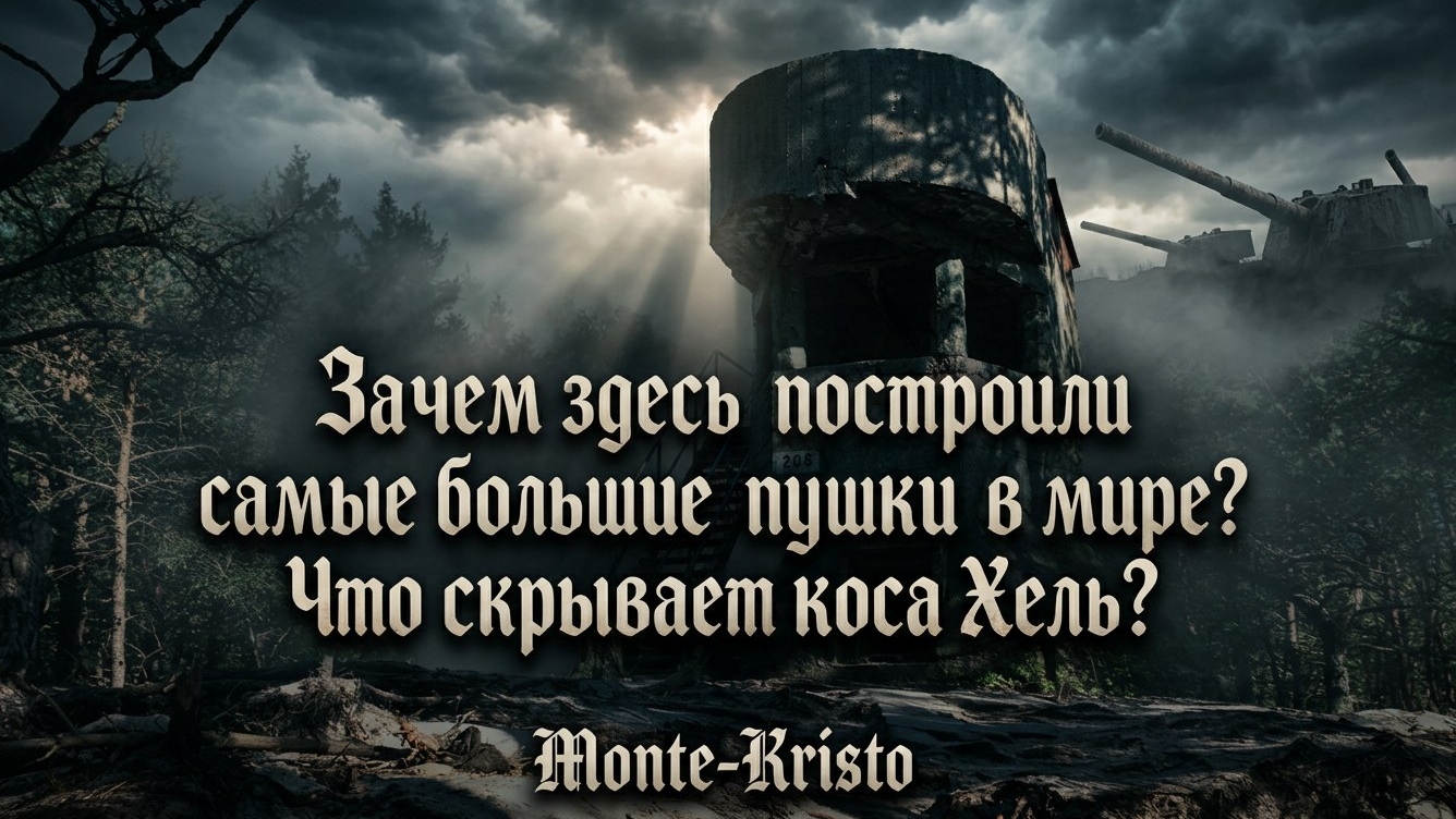 🌊 Монте-Кристо за полярным кругом Балтики: Цитадель Гитлера, САМАЯ ЖУТКАЯ ЗАБРОШКА БАЛТИКИ!