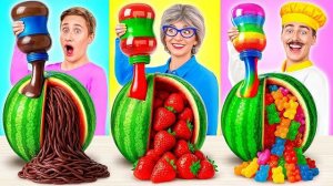 Кулинарный Челлендж_ Я против Бабушки _ Вкусные Кулинарные Хитрости от Multi DO Challenge