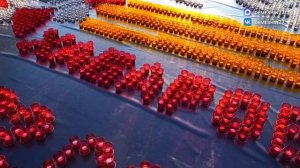 Акция «Огненные картины войны» в Хабаровске