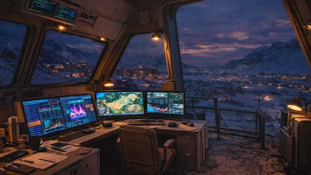Frozen Command Post ｜ Atmospheric Study Music for Concentration & Rest смотреть онлайн