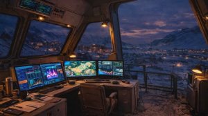 Frozen Command Post ｜ Atmospheric Study Music for Concentration & Rest