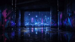 Dark Synthwave Mix Vol.45 🌃 1 Hour Neon Noir Cyberpunk BGM for Focus & Night ｜ Neon Horizon