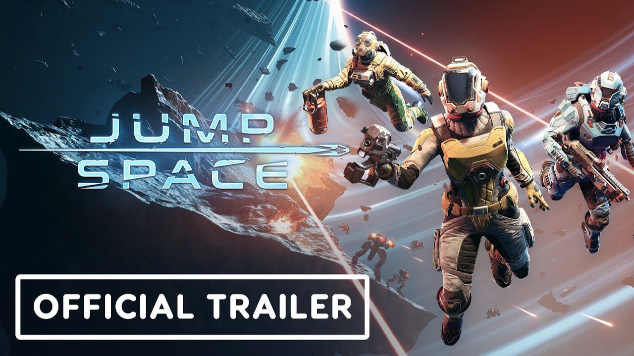 Официальный трейлер к обновлению "The Weapons Update" для кооперативного шутера Jump Space смотреть онлайн