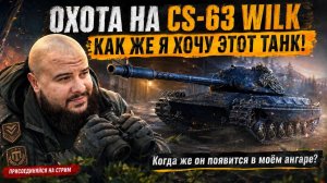 Выезжаем в Натиск | Дорога к Легенде и охота за CS-63 Wilk (Серия № 2) #миртанков #натиск