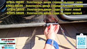 Уплотнитель двери для ЗИМНЕЙ КОМПЛЕКТАЦИИ.