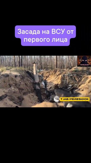 Засада на ВСУ с видом от первого лица