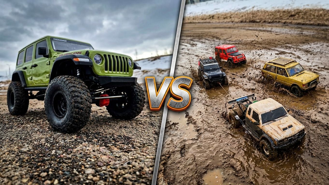 JEEP Axial SCX6 - Лучший из лучших из лучших. RC OFFroad 4x4 смотреть онлайн