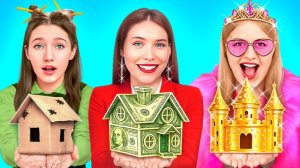 Бедные vs богатые vs супербогатые: тайные комнаты за 24 часа 😱