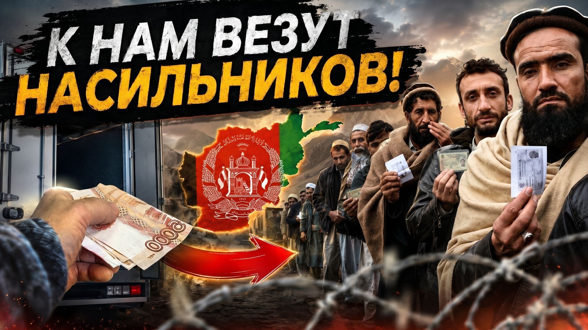 К НАМ ВЕЗУТ НАСИЛЬНИКОВ! #россия #важное смотреть онлайн