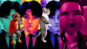 МУЛЬТИКИ ДЛЯ ДЕТЕЙ Охотники на демонов K-Pop клип 🎶