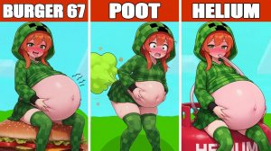 Майнкрафт Строительство: 😍ДЕВУШКА КРИПЕР - 🍔БУРГЕРЫ vs 🤫ПЕРДЕЖ vs 😂ГЕЛИЙ!!!