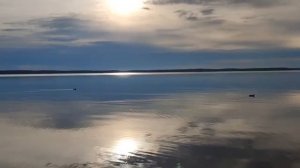 Озеро Селигер в городе Осташков