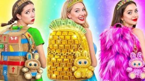 Бедная vs Богатая vs Ультра Богатая Девушка в Школе | Сумасшедшие Идеи для Пранков
