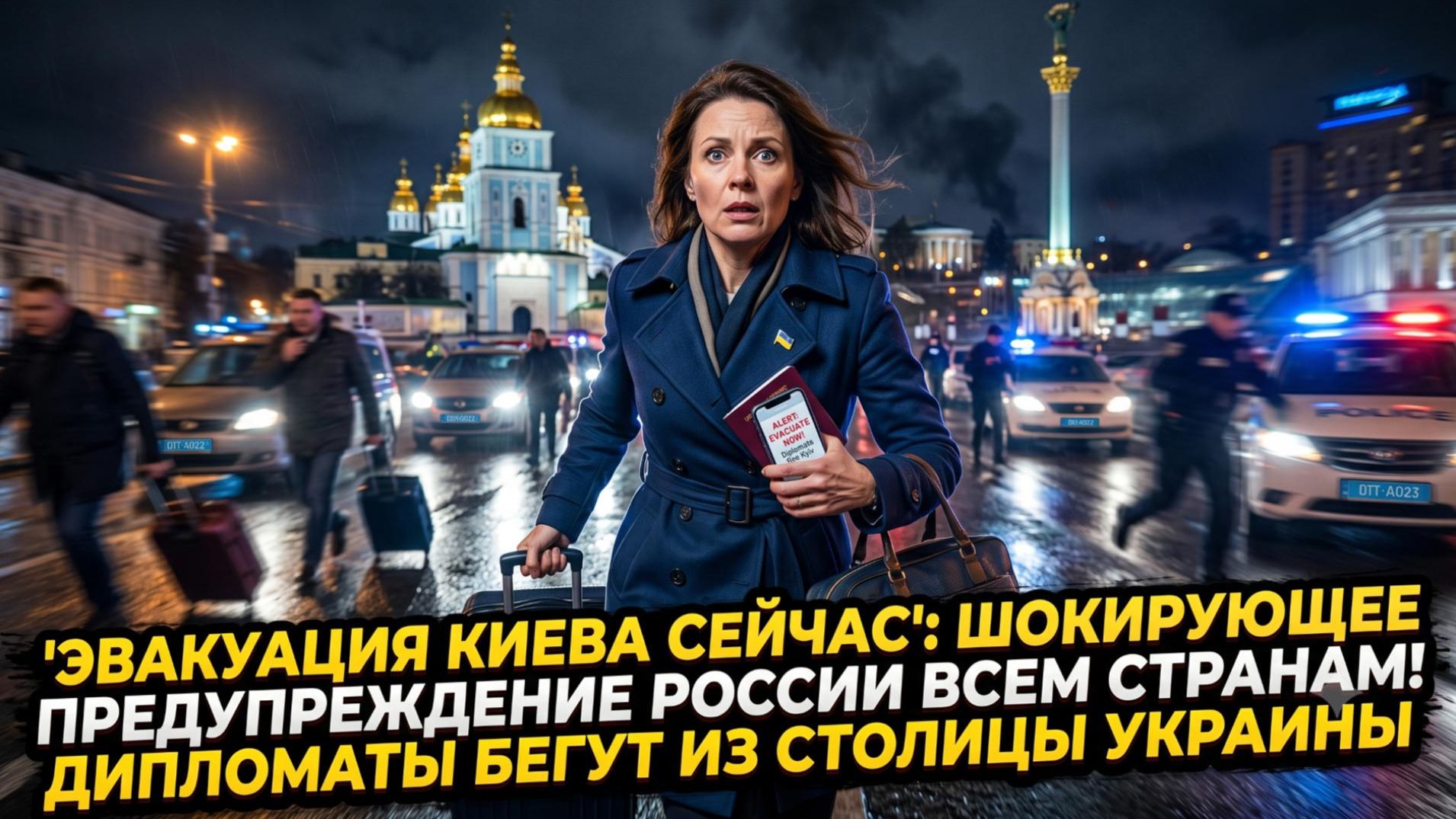 😱 БЕГИТЕ ИЗ КИЕВА! - жесткий сигнал Кремля. Дипломатам приказано покинуть столицу Украины