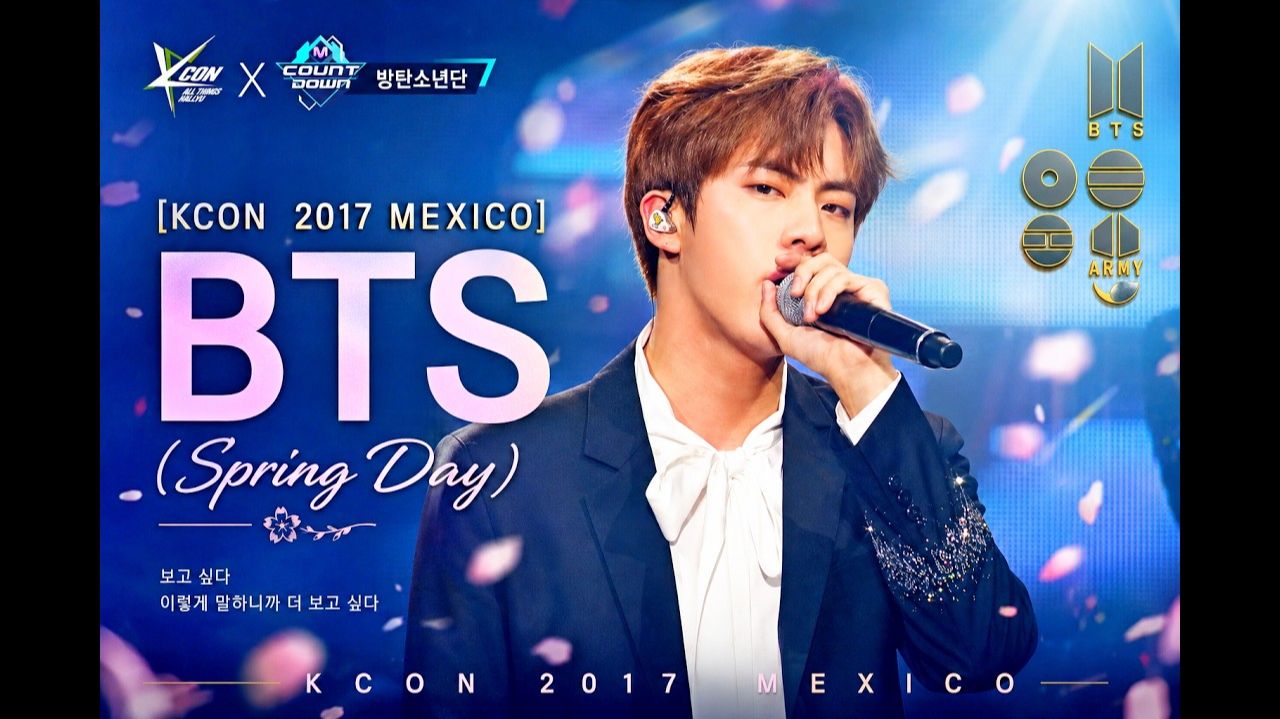 [KCON 2017 MEXICO] BTS (Spring Day) смотреть онлайн