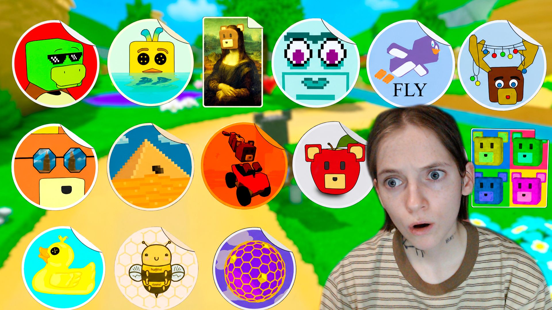 ВСЕ СТИКЕРЫ в Super Bear Adventure смотреть онлайн